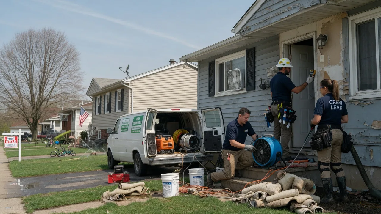Flood Cleanup in Logan, OH near me