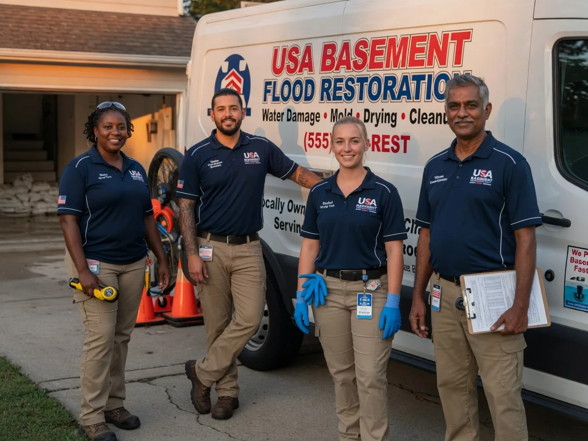 Basement Flood Cleanup company in Logan, OH